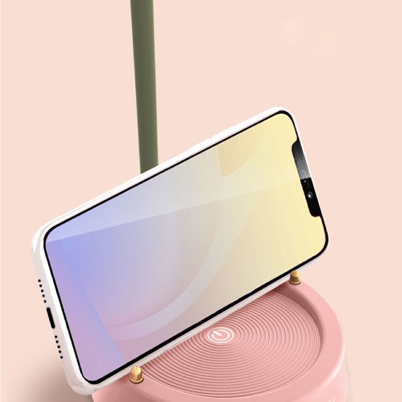 Skrivbordslampa Blomma – Elegans Och Mjuk Ljus 