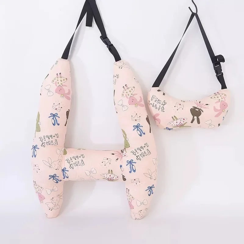 子供用トラベルクッション - 頭を支えて安眠