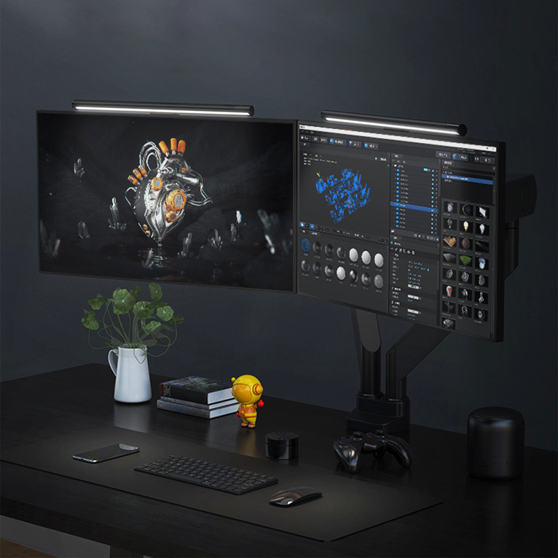 Lampada LED da Scrivania - Illuminazione Senza Fili per Schermo 