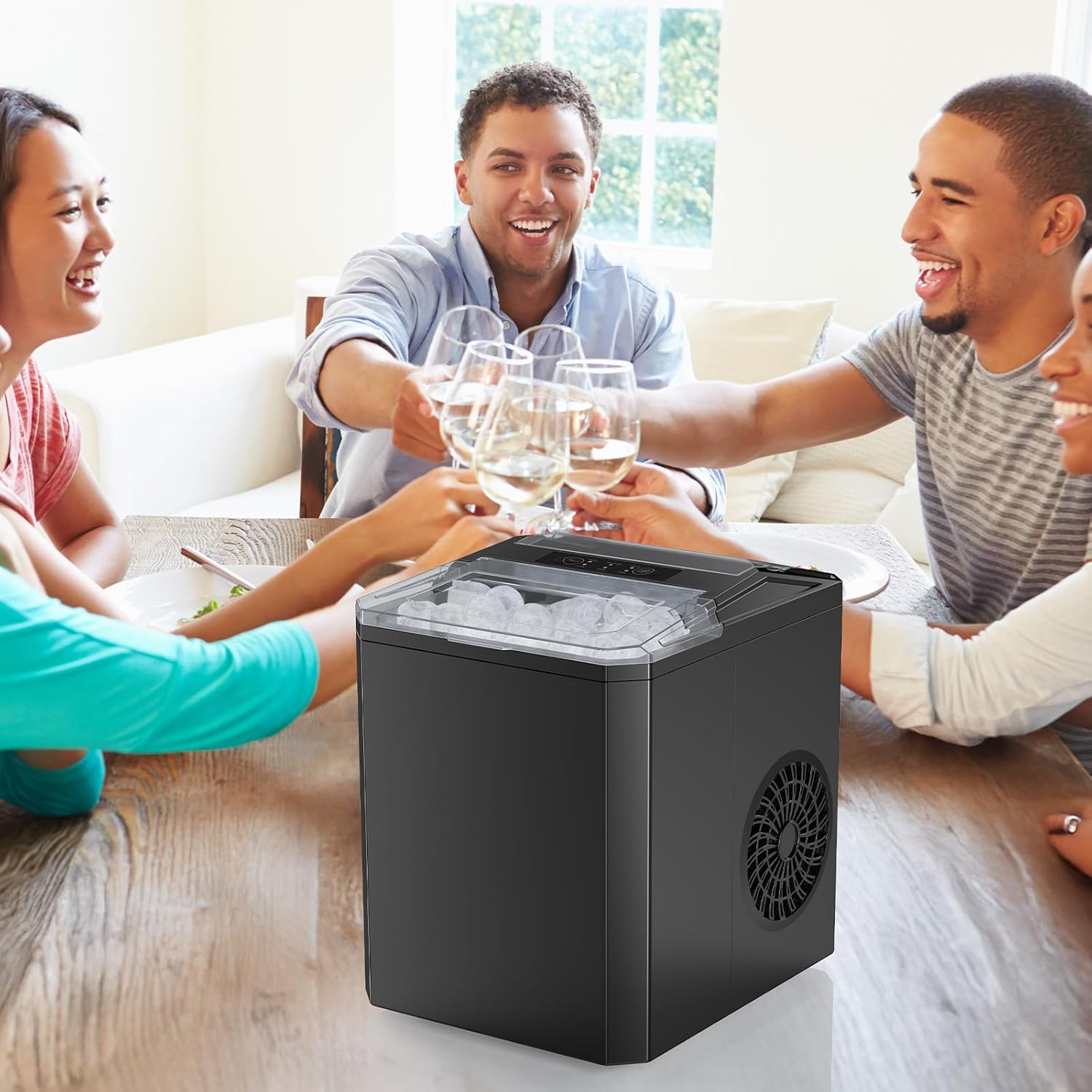 Hordozható Jégkészítő – Azonnali Frissesség Kézben 