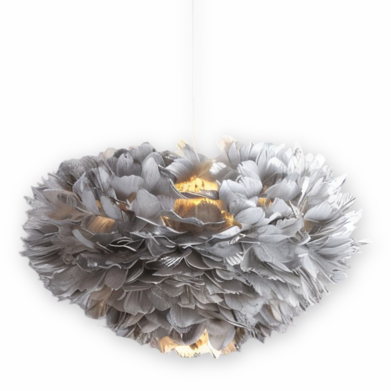 Lampada a sospensione Plumes - Illuminazione morbida e stile raffinato