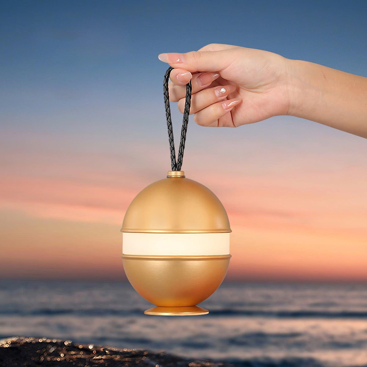 Akumulatorowa lampa sferyczna - elegancki design i relaksujące światło