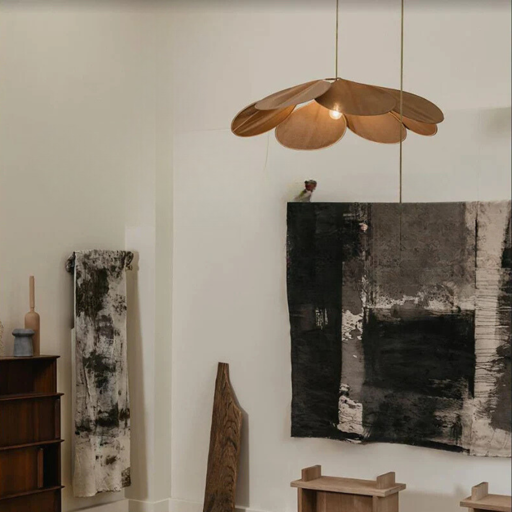 Suspension Luminaire Pétales De Fleurs – Élégance Florale