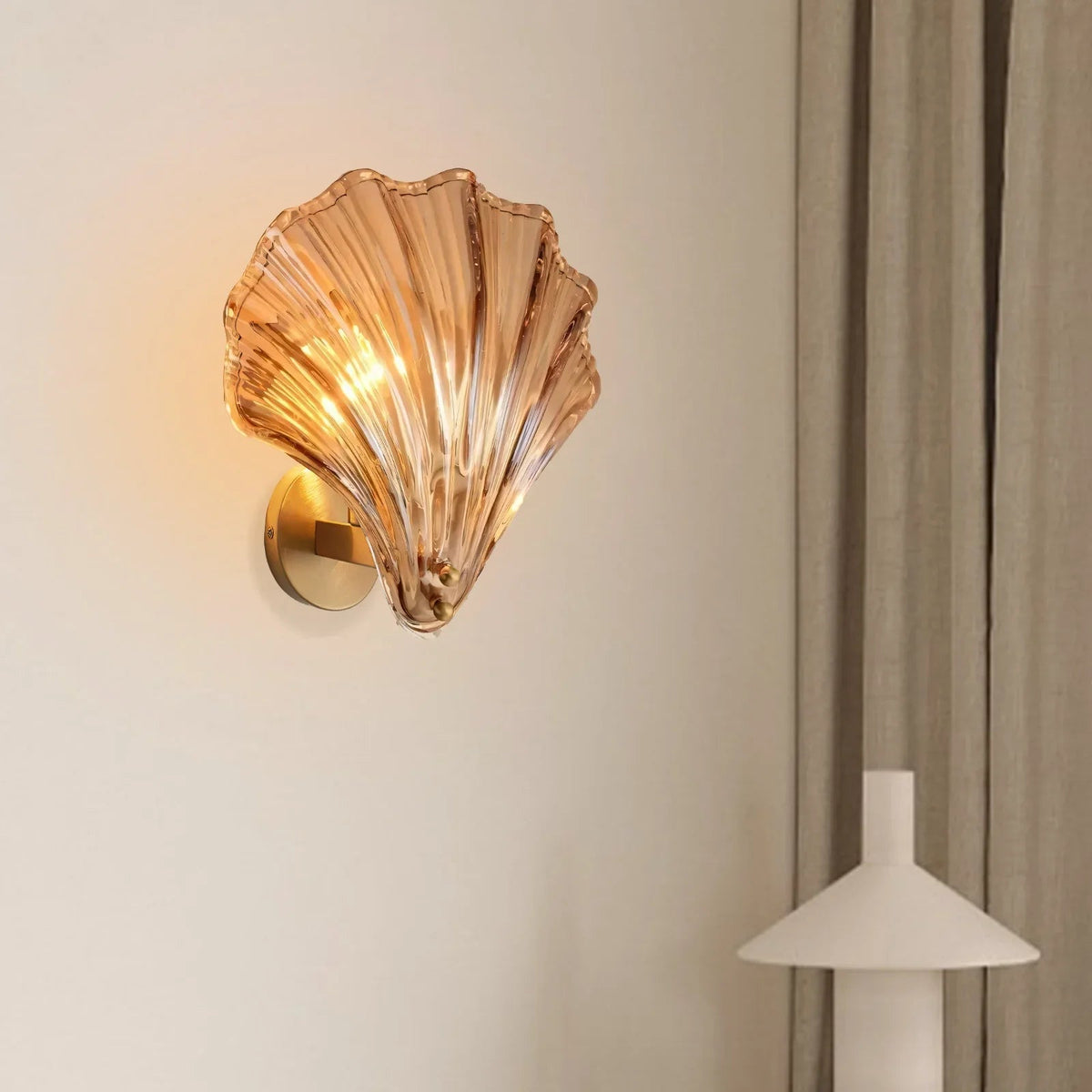 Applique Murale Conchiglia – Illuminazione Elegante e Marinara 