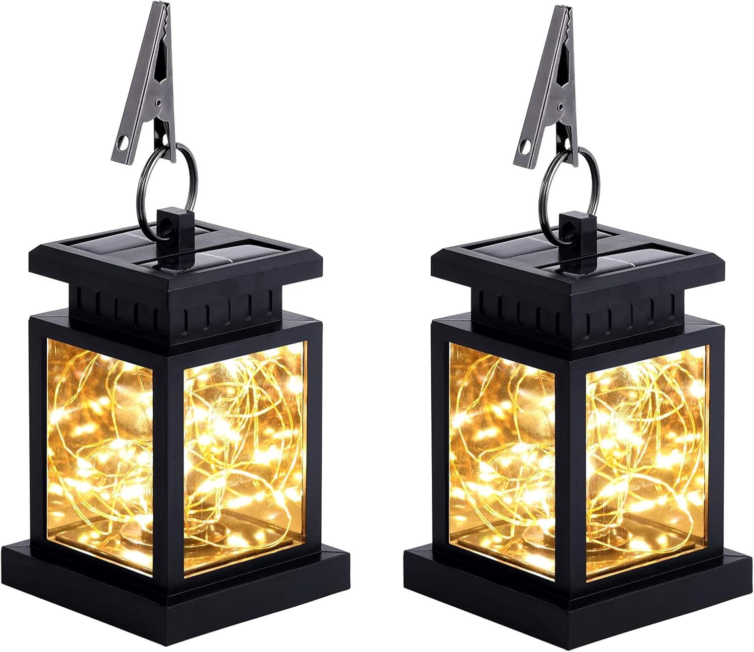 פנס סולארי תלוי — תאורת גן ומרפסת 