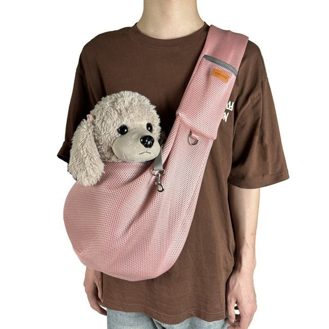 Breathable Dog Transport Bag – Comfortable Strap and Optimal Ventilation 