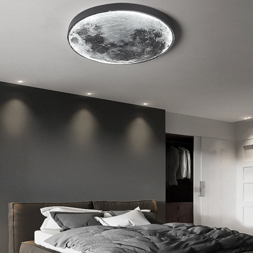3D LED Wandlamp – Maan Voor Een Unieke Sfeer 