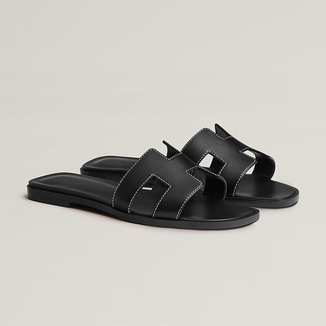 Brigitte | Modern Flat Sandals – Aerated Design and Urban Style 