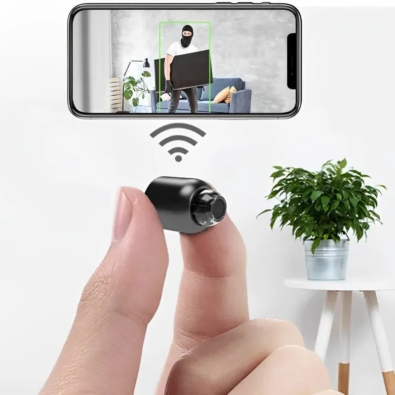 Telecamera Wifi Intelligente – Formato Mini e Qualità Alta Definizione 