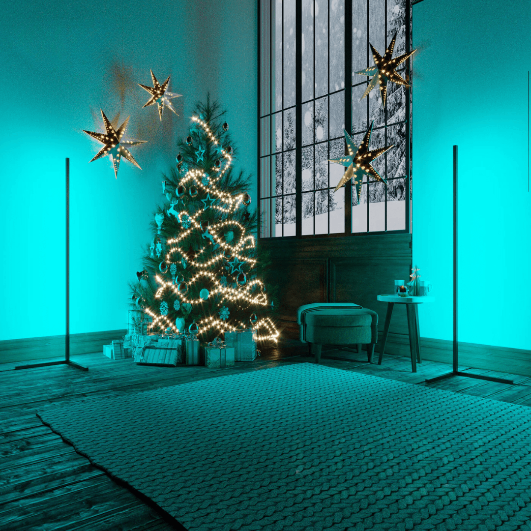 Lampă de ambianță de colț - Éclat Multicolore & Atmosphère Moderne