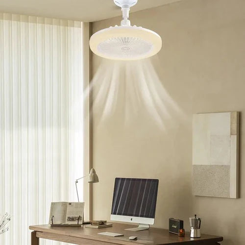 Ventilador de Techo Multifuncional – Circulación de Aire y Iluminación Integrada 