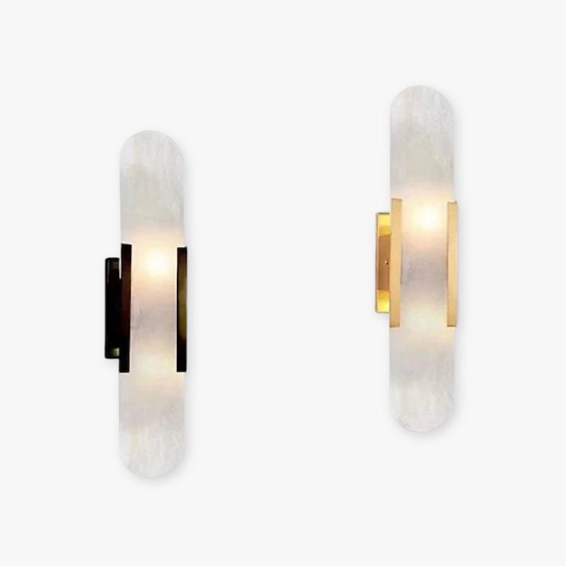 Svart og Gull LED Vegglampe – Moderne Eleganse og Stilig Design 