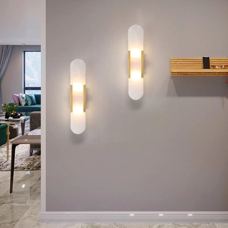 Applique Murale LED Noire Et Dorée – Élégance Moderne Et Design Chic