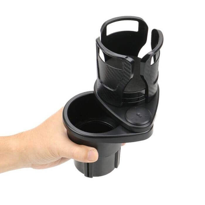 Regulowany uchwyt na kubek samochodowy - łatwy montaż i komfort jazdy