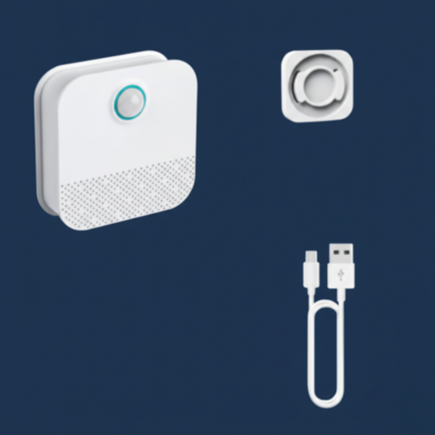 Intelligent Luftrenare — Återuppladdningsbar för Kattlåda 