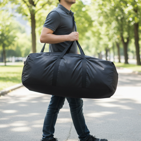 Sac de depozitare pentru camping - organizare ușoară și compactă