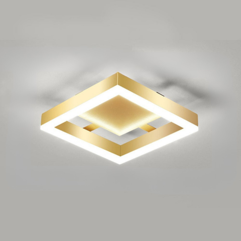 Plafoniera contemporanea - Forme eleganti e illuminazione uniforme