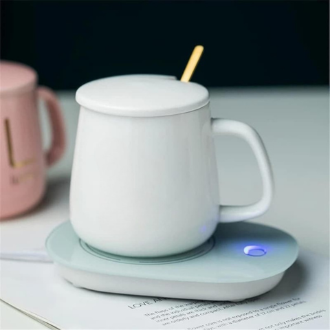 Taza Calentadora Eléctrica — Bebidas Siempre a la Temperatura Adecuada 