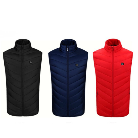Vestă de încălzire unisex - temperatură reglabilă și stil modern