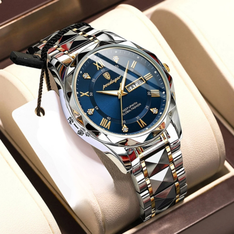 Gildas | Montre Homme Étanche De Luxe — Fonction Lumineuse & Style Intemporel