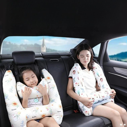 子供用トラベルクッション - 頭を支えて安眠