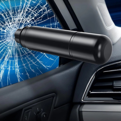 Strumento compatto per la sicurezza automobilistica - Design pratico e utilizzo immediato