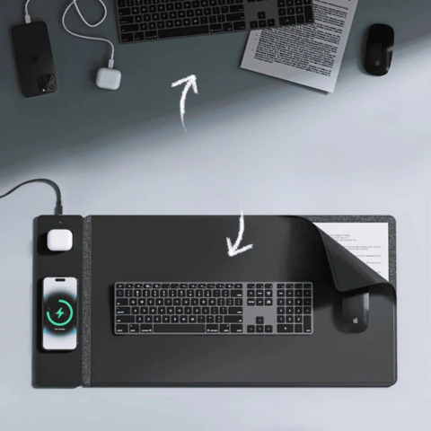 משטח עכבר טעינה אלחוטית – נוחות שימוש ורב-תכליתיות 