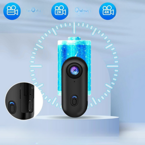 Cámara corporal 4K: alta definición y gran capacidad