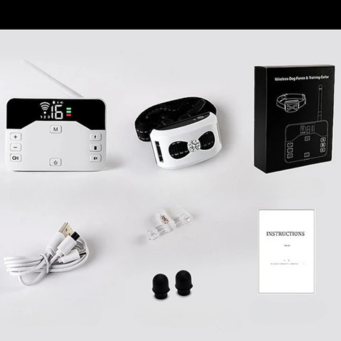 Recinzione Senza Fili Con Collare Di Addestramento – Sicurezza E Educazione Per Cani 