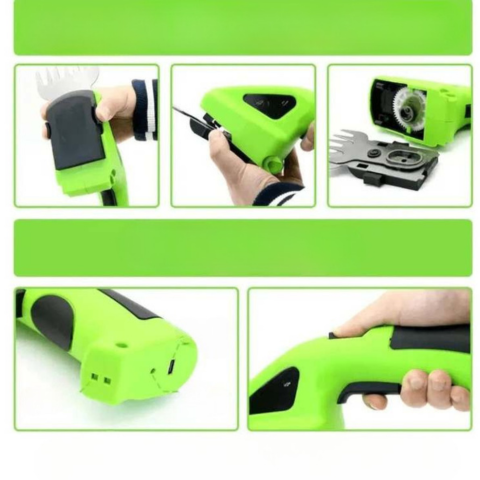 Taille-Haie Portable 2-en-1 – Léger, Pratique Et Sans Câble