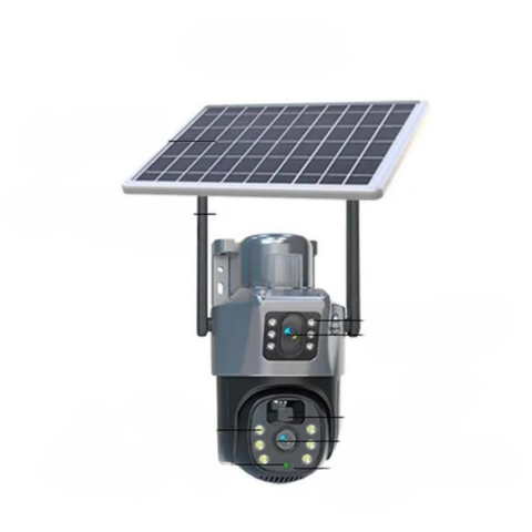 Telecamera di Sicurezza Intelligente – Connettività Wi-Fi e Energia Solare 