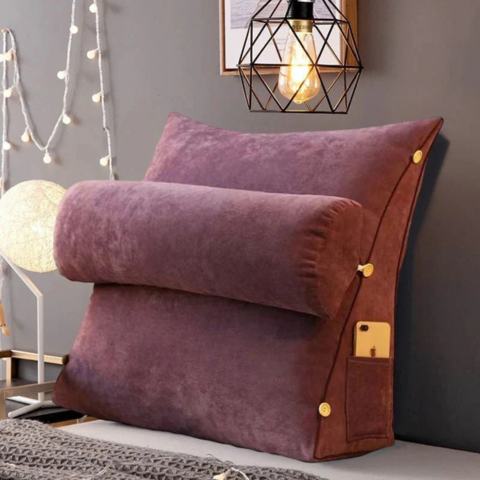 Almofada de Apoio Dorsal – Forma em Canto para uma Postura Ideal 