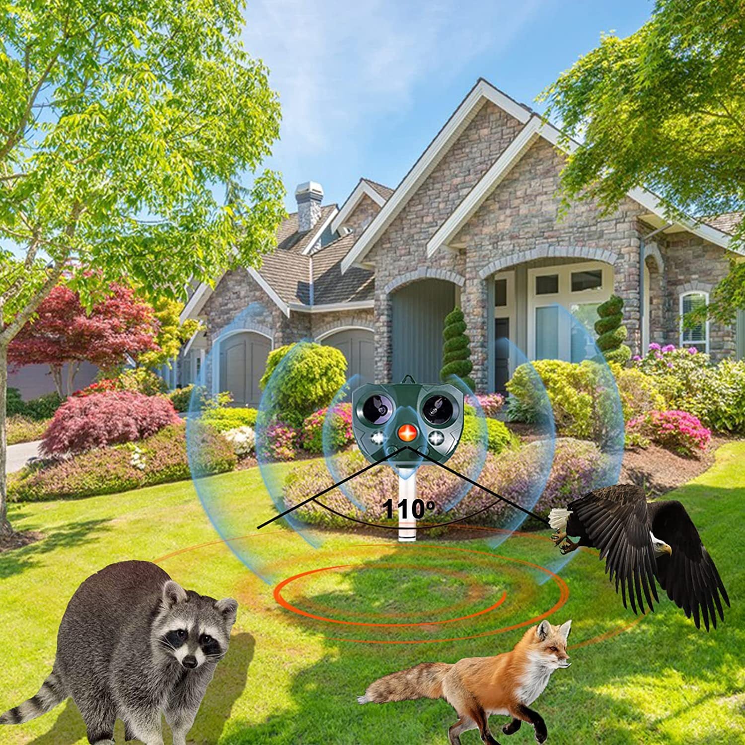 Dispositivo Anti-Animal Impermeable — Protección Eficaz Para Su Exterior 