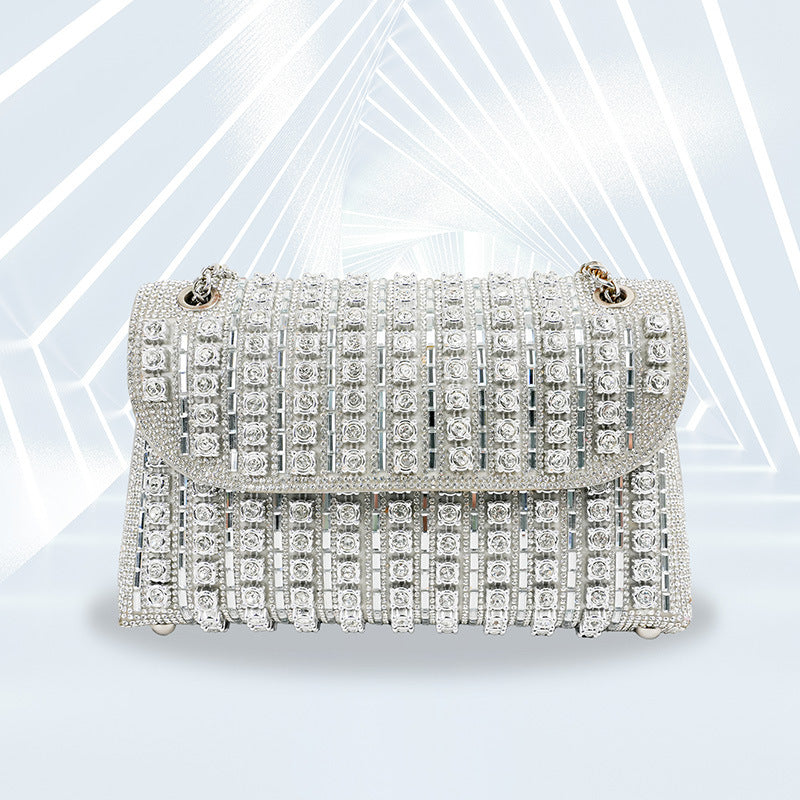 Ida | Pochette Da Sera Ornata Di Strass — Eleganza Brillante Per Le Tue Uscite 
