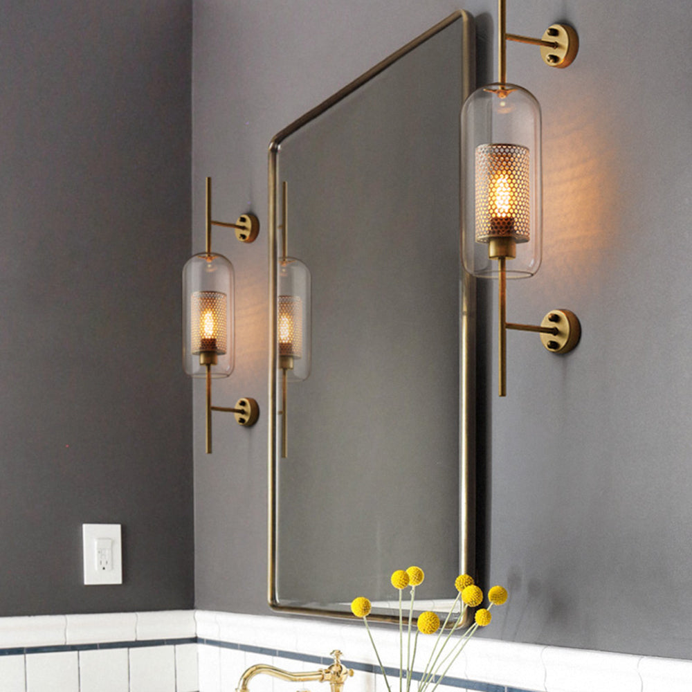 Industrielle Geometrische Wandleuchte - Stil Und Modernität