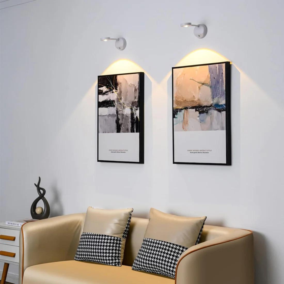 Lampa de perete practică – senzor de mișcare și încărcare USB 