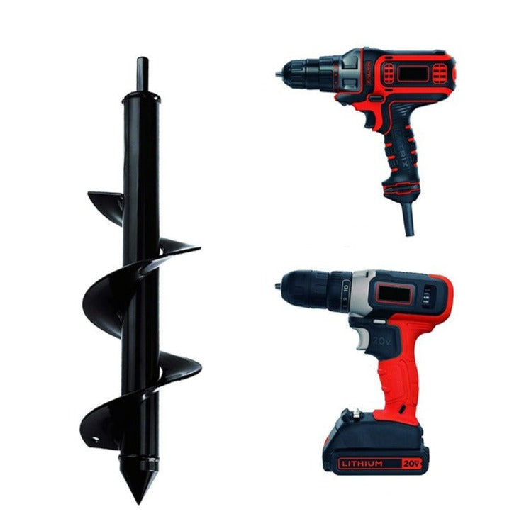 Kierteellinen poranterä porakoneelle 