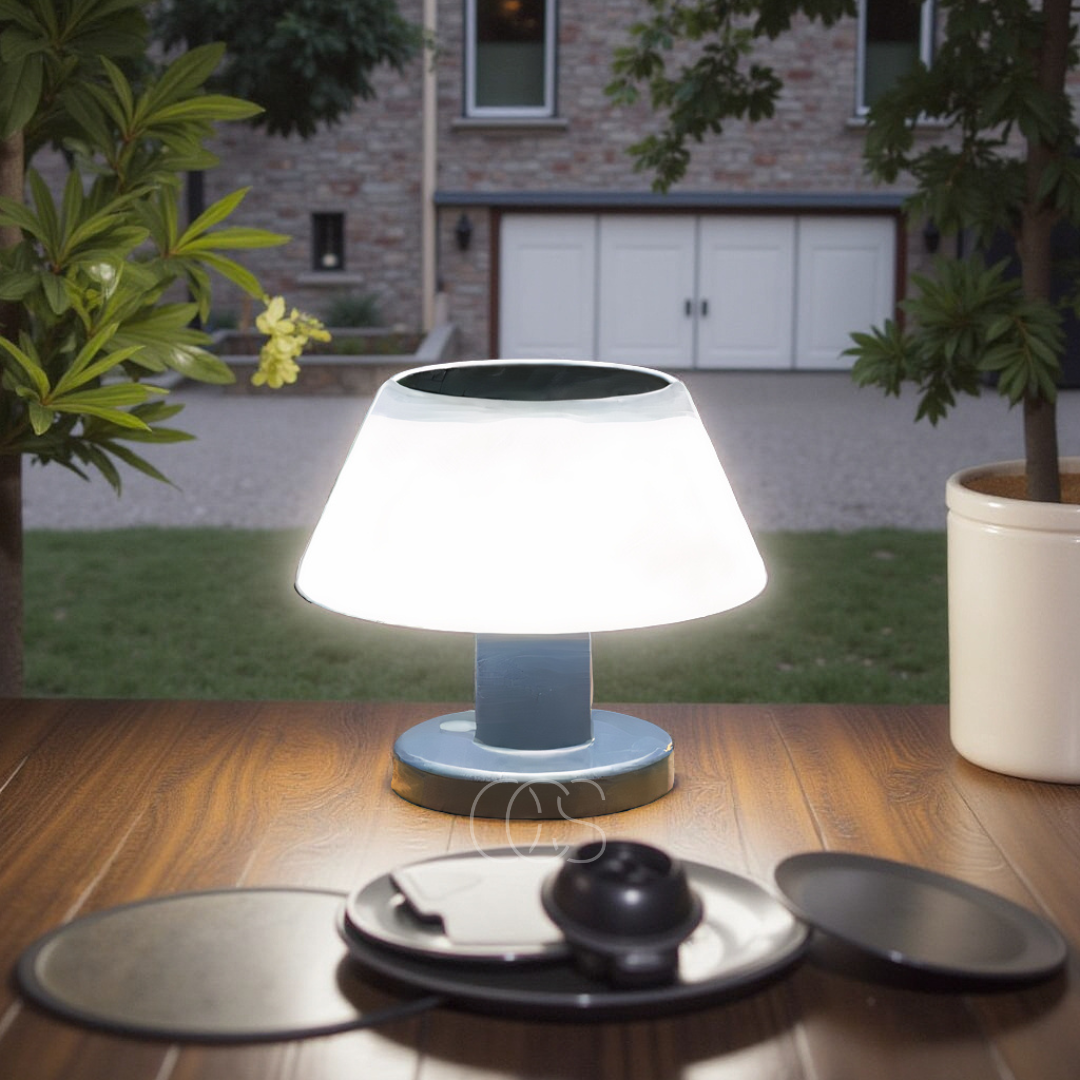 Lampe De Table Solaire Sans Fil – Écologique Et Pratique