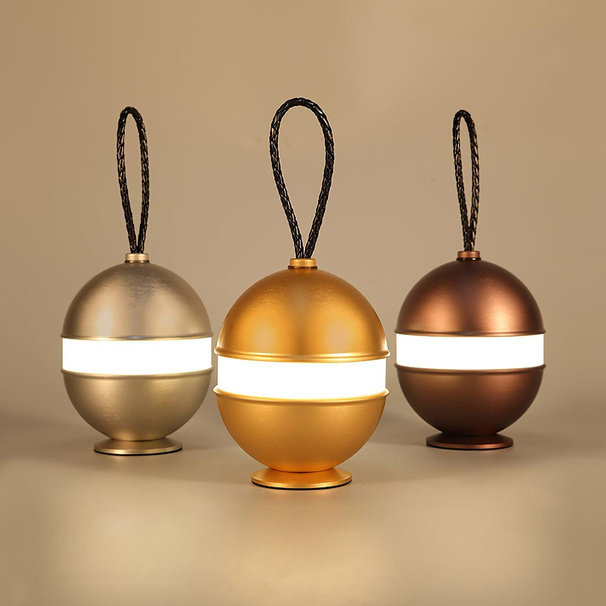 Akumulatorowa lampa sferyczna - elegancki design i relaksujące światło