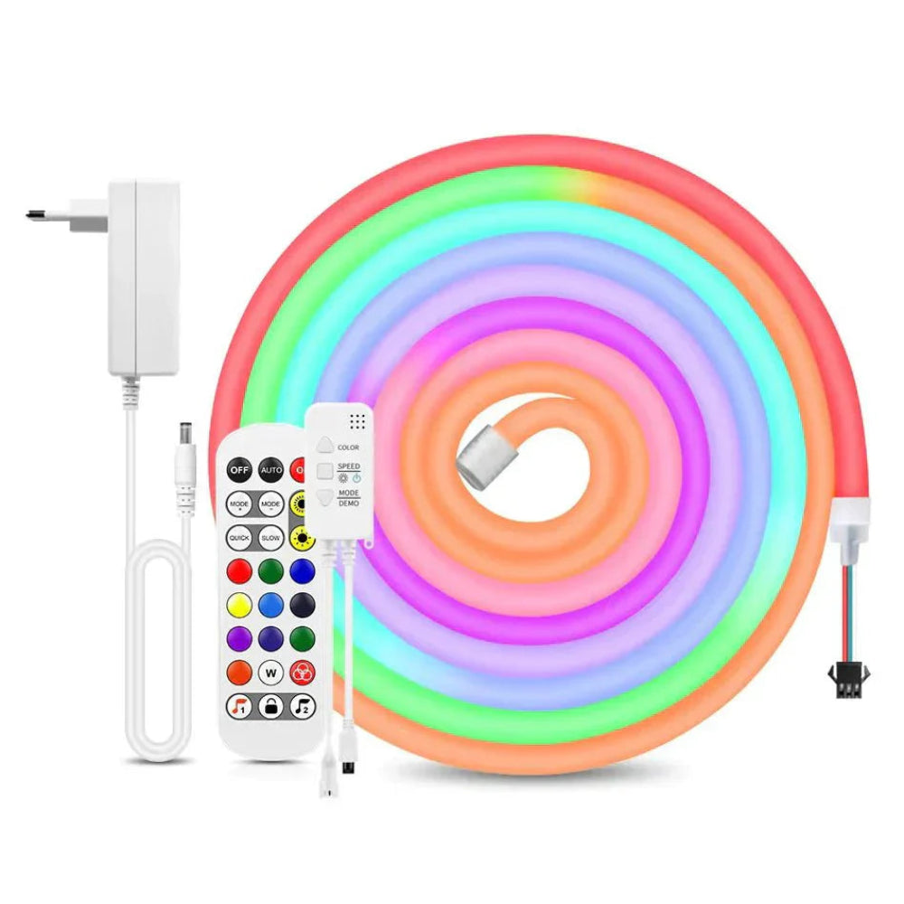 Neon LED flexibil – Control ușor prin aplicație mobilă 