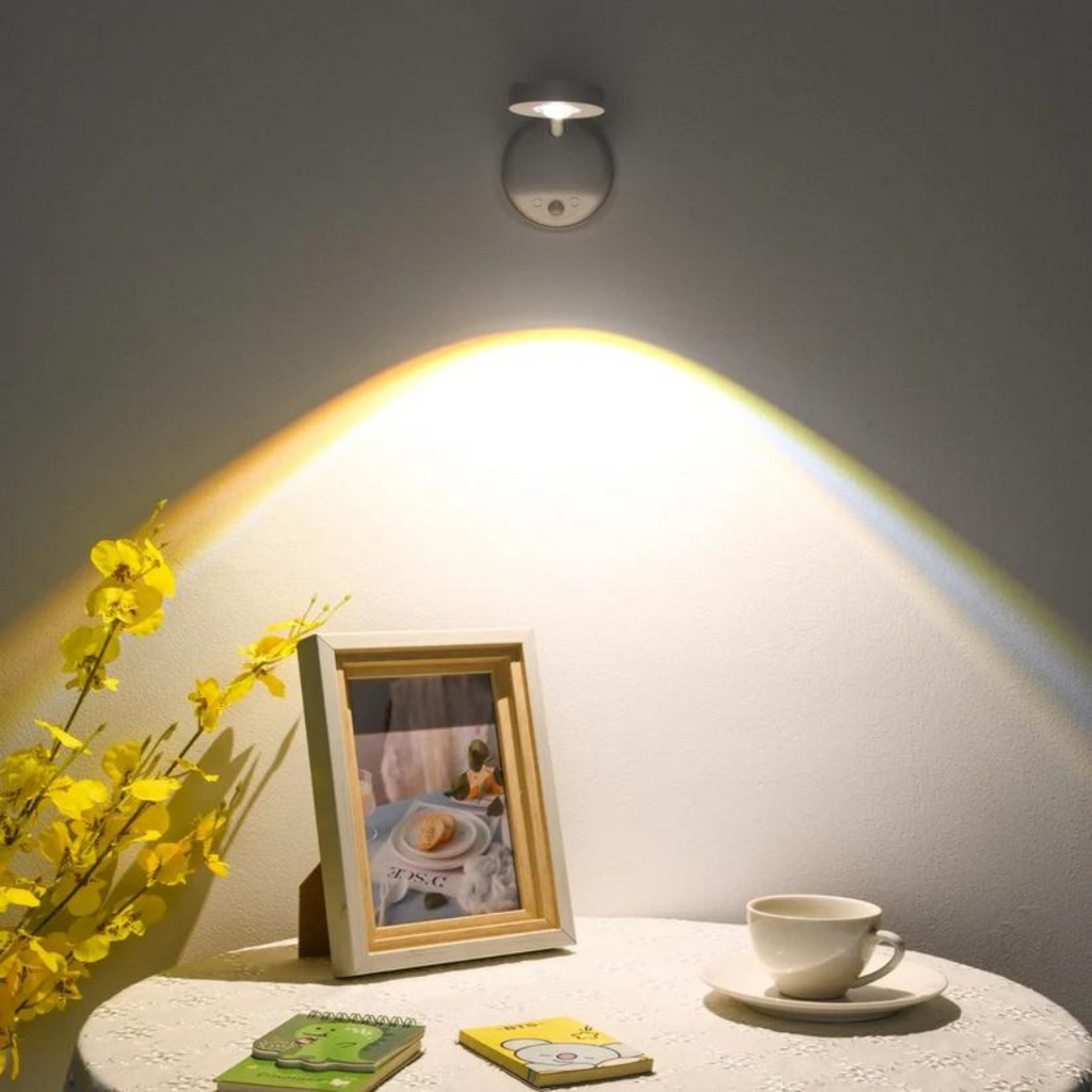 Lampa de perete practică – senzor de mișcare și încărcare USB 