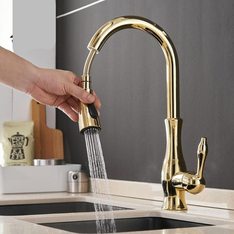 Retractable Kitchen Faucet – Space Saving and Flexibility 