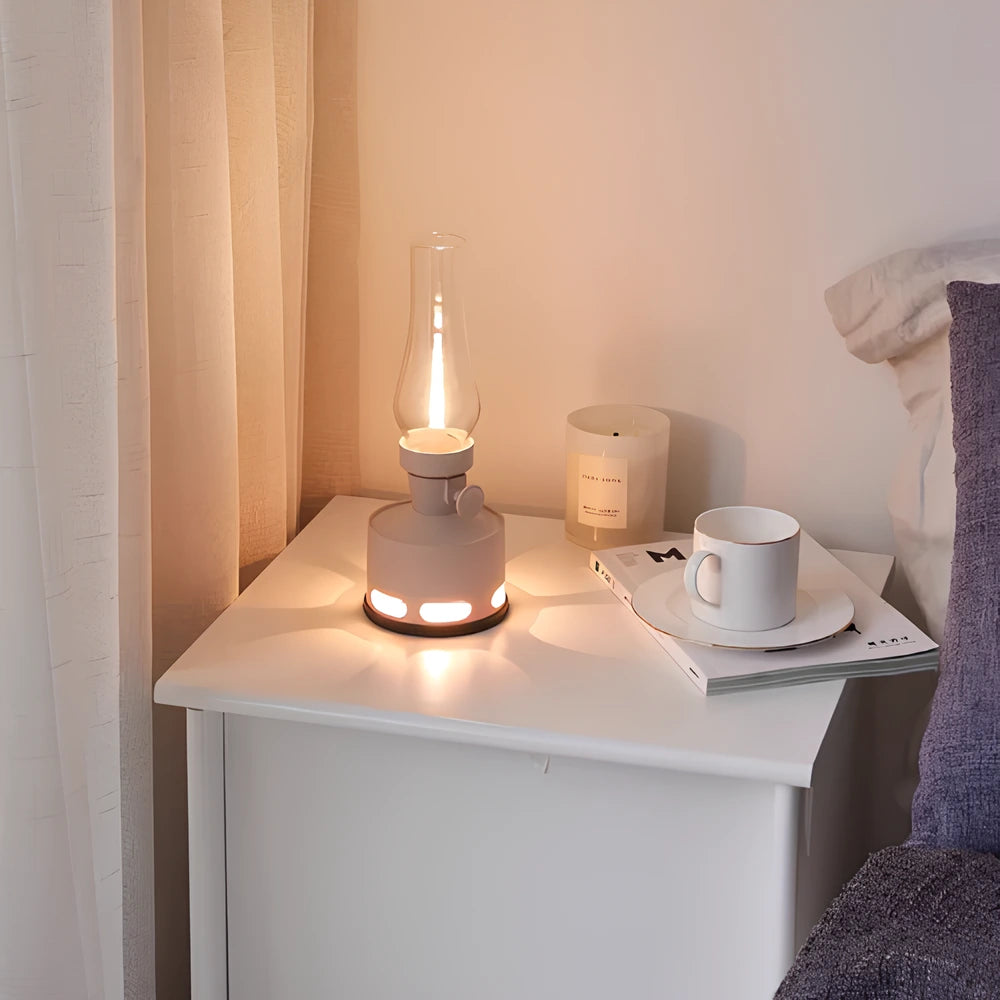 Retro LED-lanterne – Elegant dekorativ belysning 