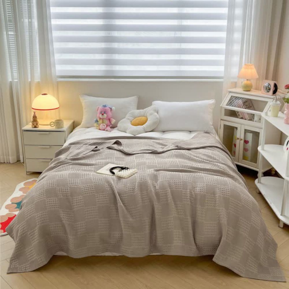 Πολυτελές Παγωμένο Κάλυμμα – Άνετη Ζεστασιά Και Φυσική Κομψότητα 