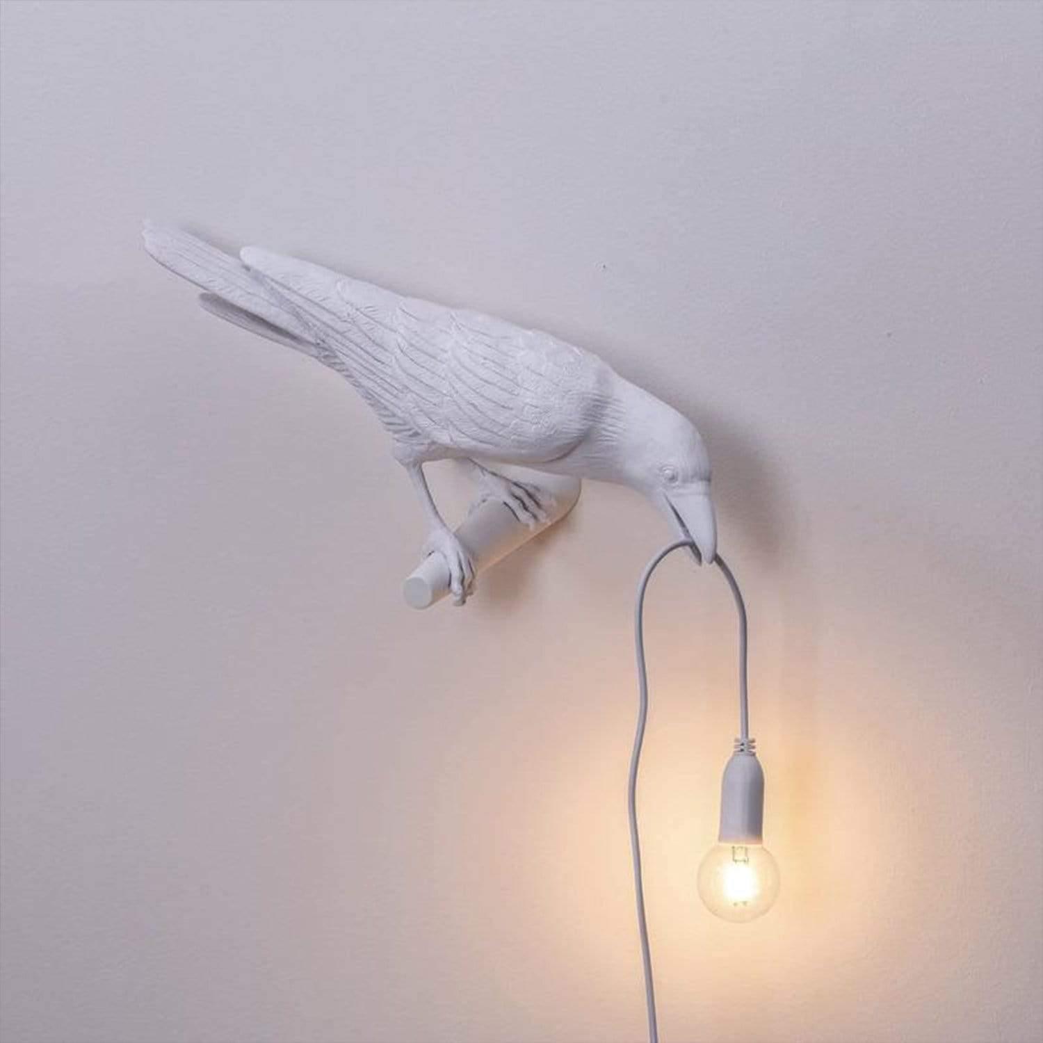 Lampe Décorative —  Corbeau Pour Ambiance Mystérieuse