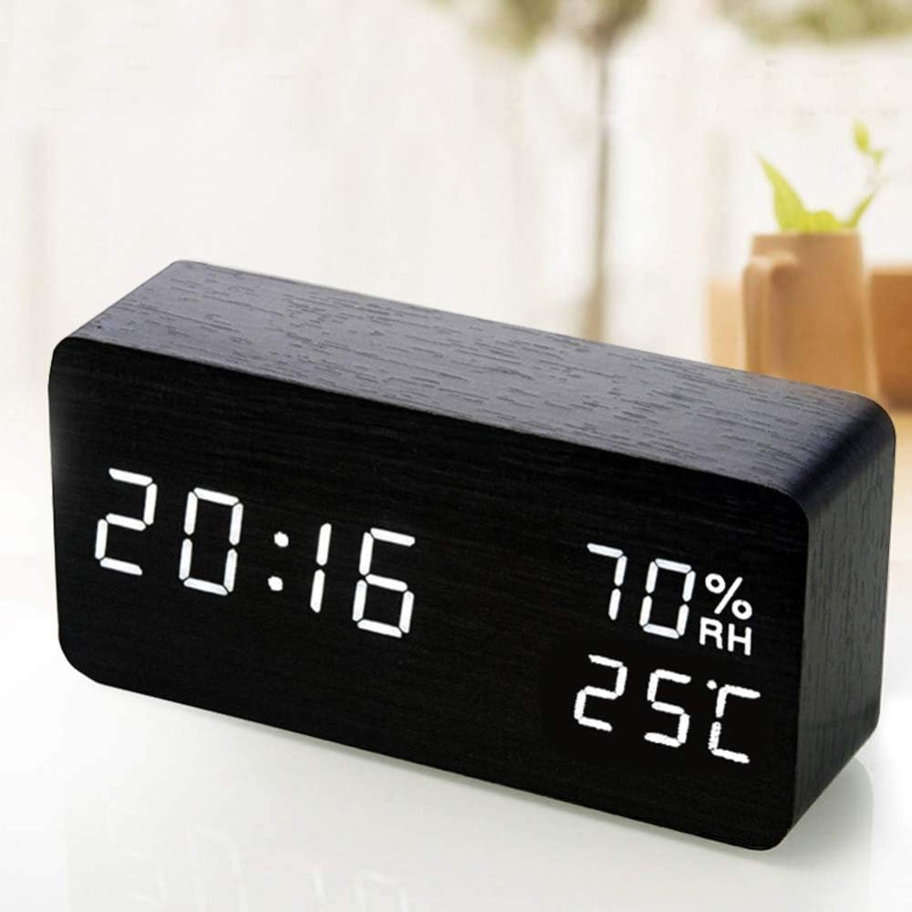 Ceas LED cu Comandă Vocală – Design Modern și Funcționalitate Inteligentă 