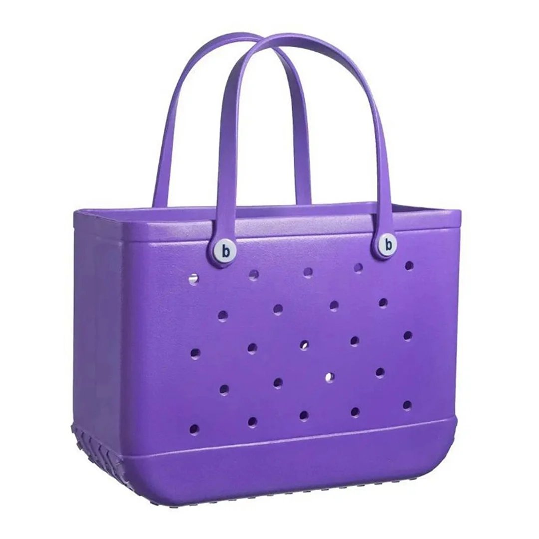 Geantă de plajă rigidă - Design colorat și capacitate mare