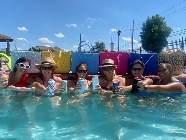 Borsa da spiaggia rigida - Design colorato e grande capacità