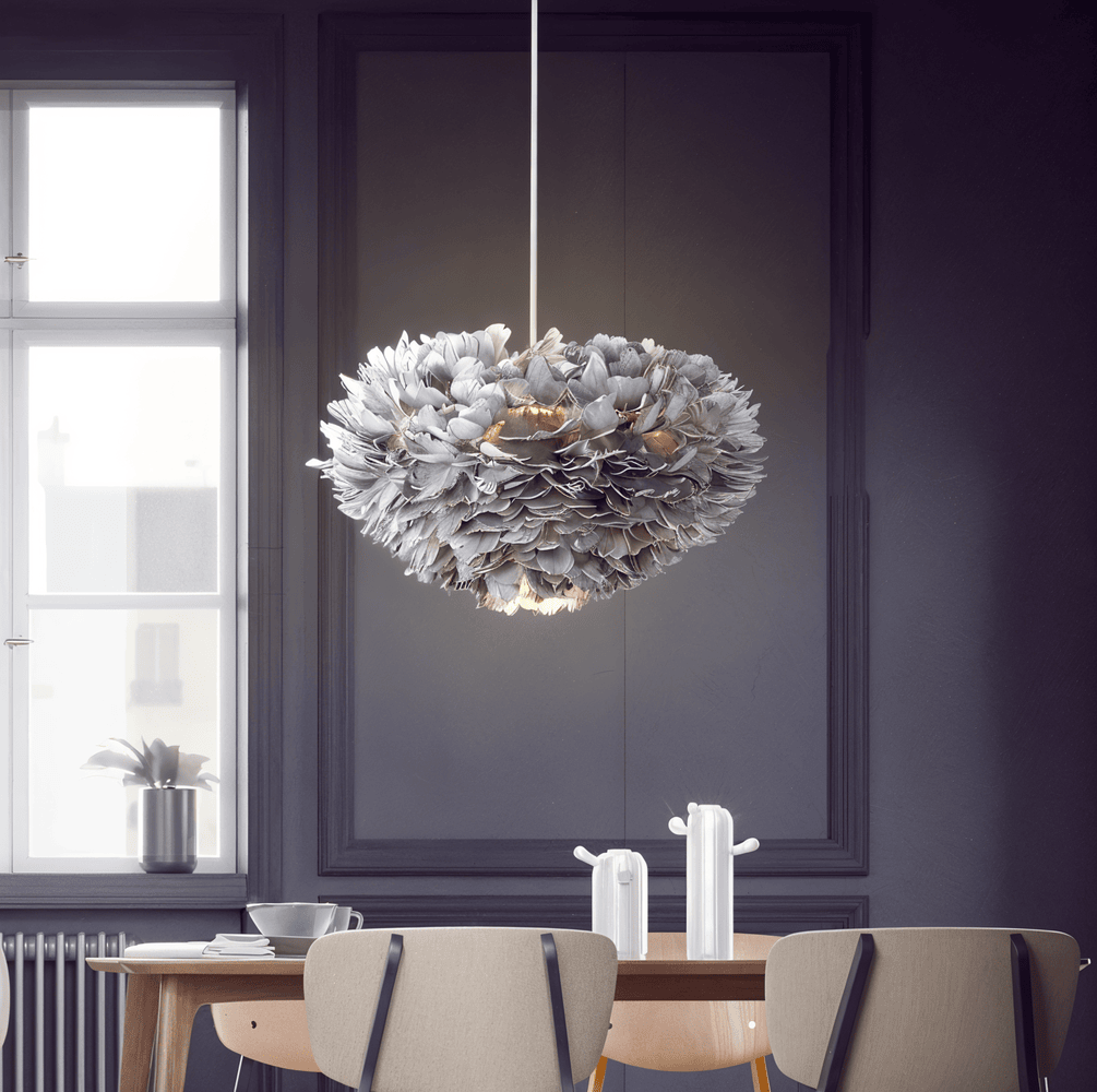 Lampada a sospensione Plumes - Illuminazione morbida e stile raffinato