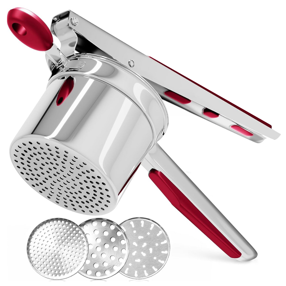 Prensa-Puré – Cocina Fácil En Acero Inoxidable 